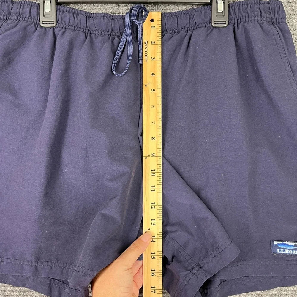 LL Bean Shorts Men XXL Lined Elastic Drawstring Outdoor Utility Athletic Baggies